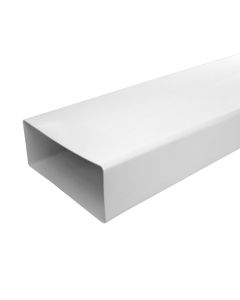 220x90mm, 0,5m litteä kanava muovia