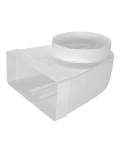 220x90mm - Ø150mm muovinen polvi