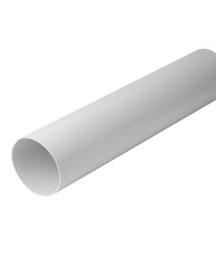 D100mm, 0,5m, pyöreä muovikanava