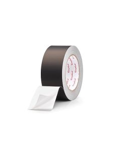 Coroplast Alumiiniteippi 75mm x 50m musta