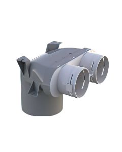 HDPEA Putkiliitäntä LDL-P 125-75x2