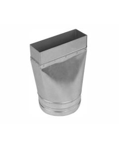 Compact D100 muuntoyhde (suorakaide-pyöreä)