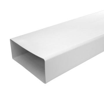 220x90mm, 0,5m litteä kanava muovia