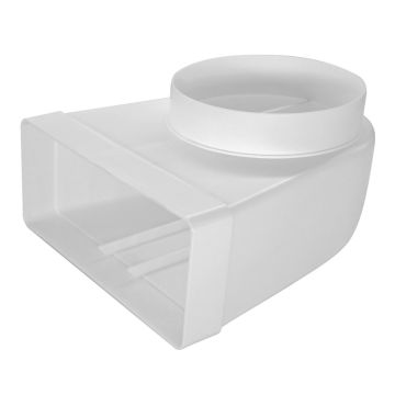 220x90mm - Ø150mm muovinen polvi