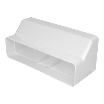 220x90 - 220x55mm muovinen litteä kanavaliitäntä