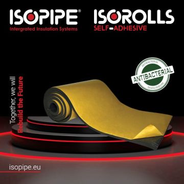 ISOPIPE® eristematto liimapinnalla 19mm